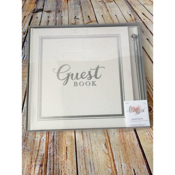 Studio His & Hers Guest Book & Pen - Picture 9 of 12